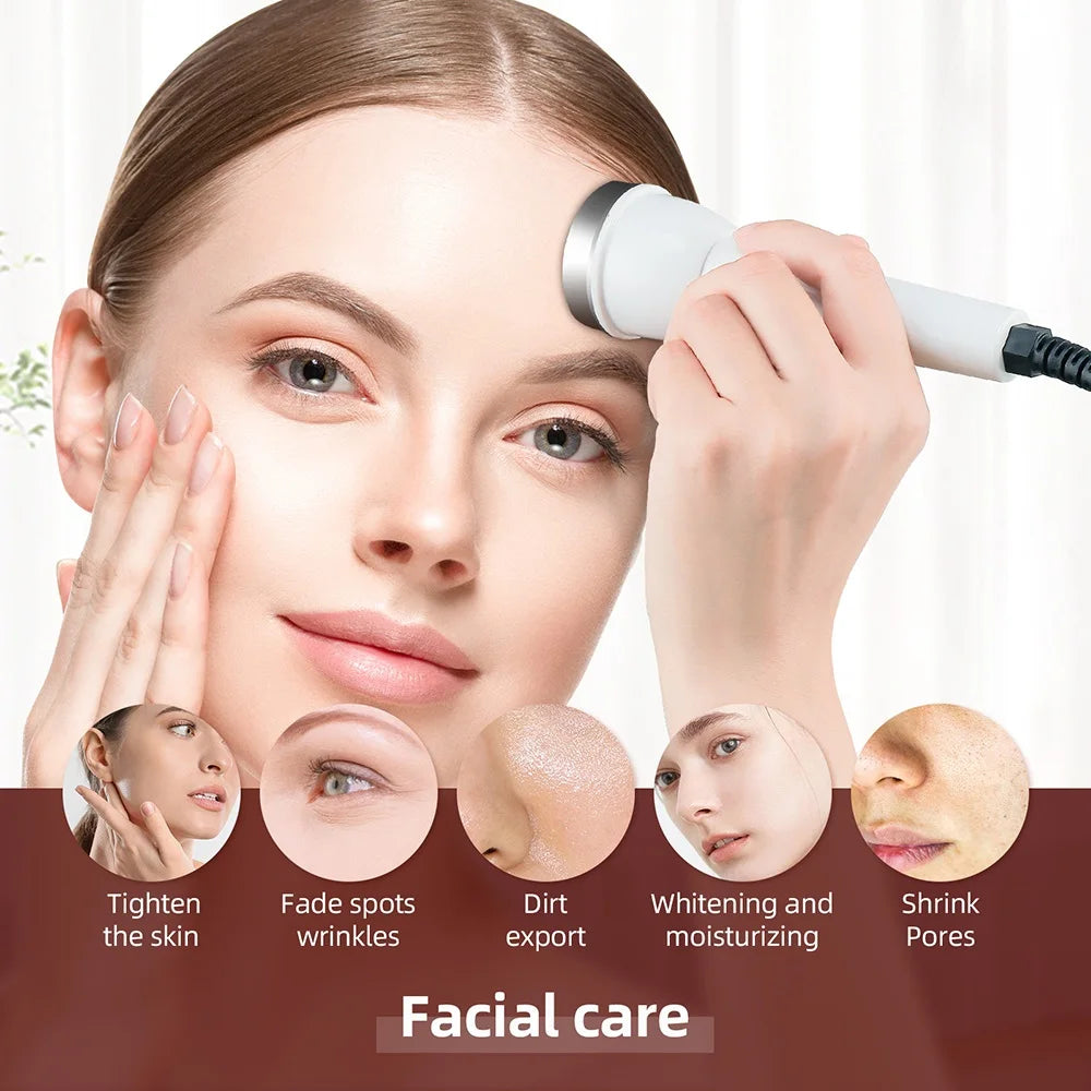 Ultraschall Hautpflege Schönheit Maschine Hochfrequenz Gesicht Auge Massagegerät Facelifting Gesichts Sauber SPA Ultraschall Schönheit Gerät