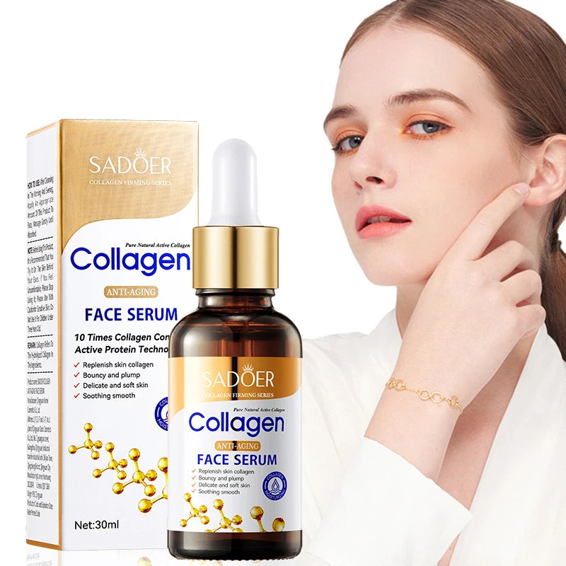 SADOER Kollagen Serum – Anti-Aging Feuchtigkeits-Essenz