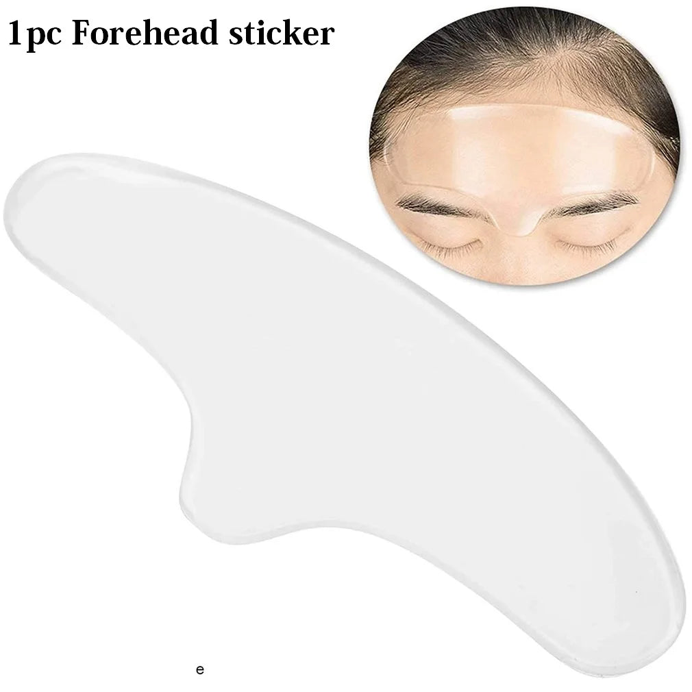 Glatte, faltenfreie Haut über Nacht – Wiederverwendbare Silikonpads für Gesicht, Stirn, Hals & Augen!