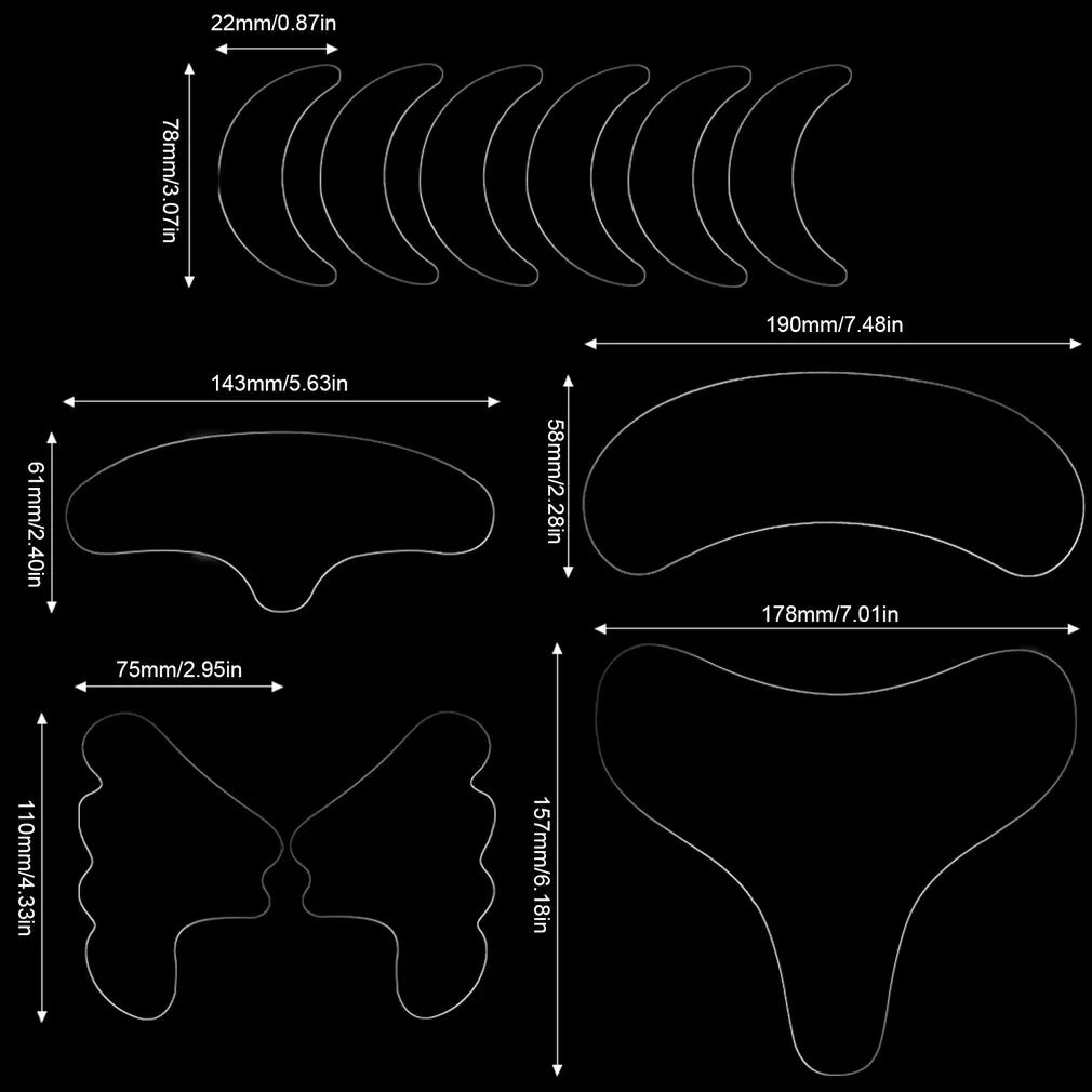 Glatte, faltenfreie Haut über Nacht – Wiederverwendbare Silikonpads für Gesicht, Stirn, Hals & Augen!