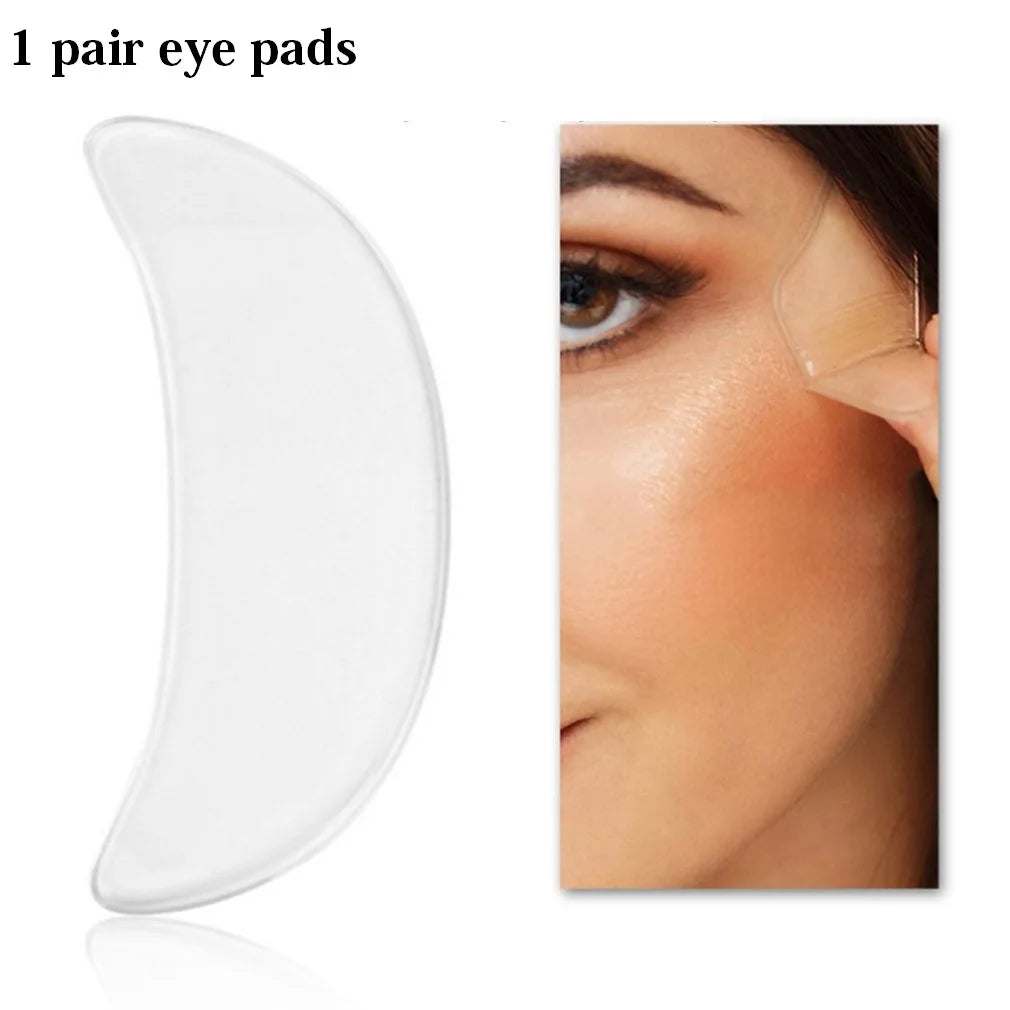 Glatte, faltenfreie Haut über Nacht – Wiederverwendbare Silikonpads für Gesicht, Stirn, Hals & Augen!