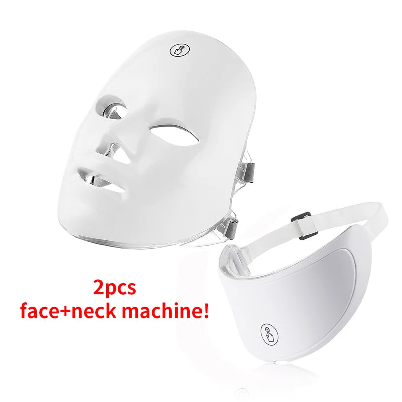 Gesicht Hals Schönheit Maschine LED Hautpflege Werkzeug