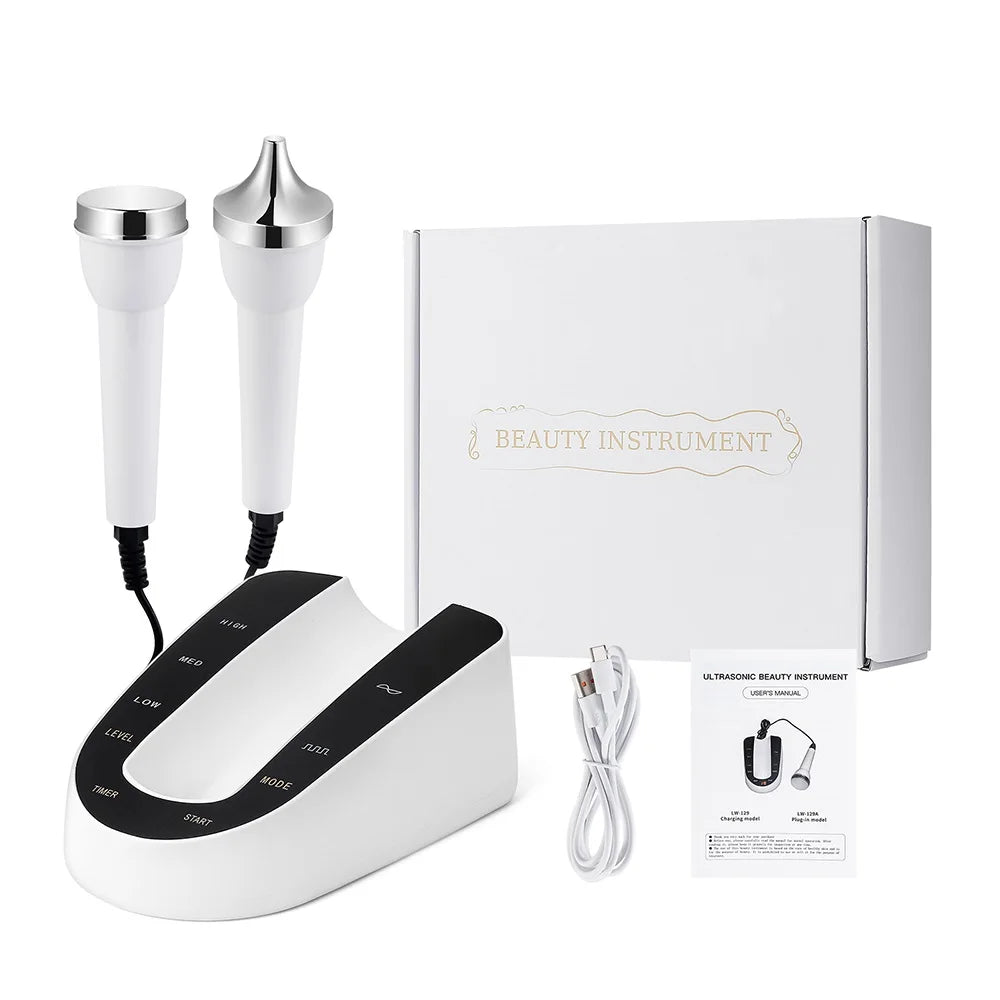 Ultraschall Hautpflege Schönheit Maschine Hochfrequenz Gesicht Auge Massagegerät Facelifting Gesichts Sauber SPA Ultraschall Schönheit Gerät