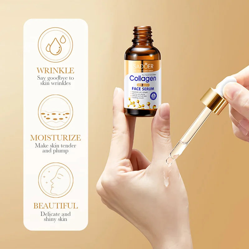 SADOER Kollagen Serum – Anti-Aging Feuchtigkeits-Essenz