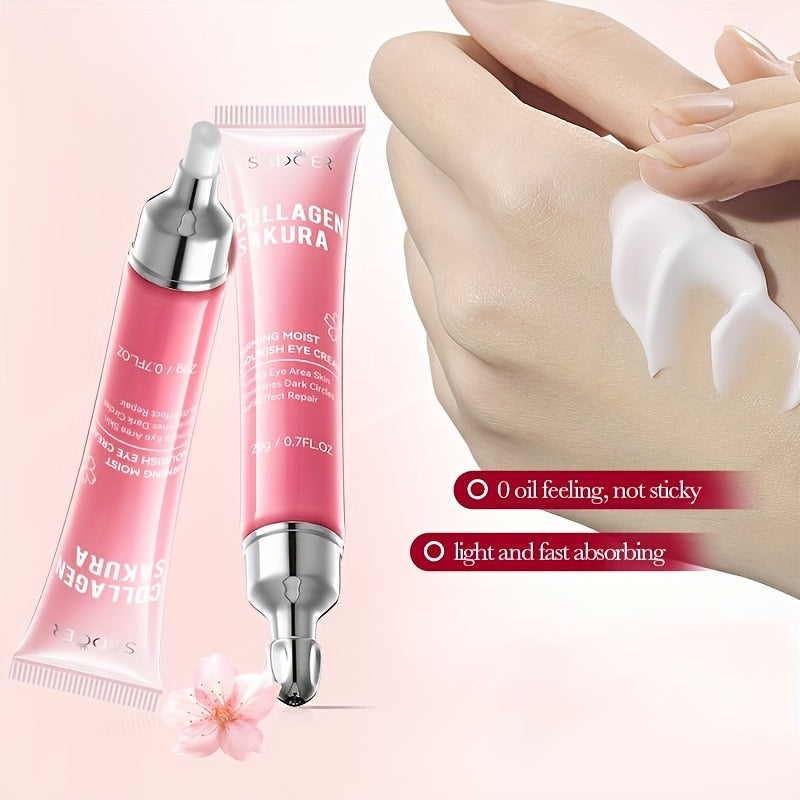 Sakura Collagen Augencreme – Sanfte Pflege für eine frische Augenpartie