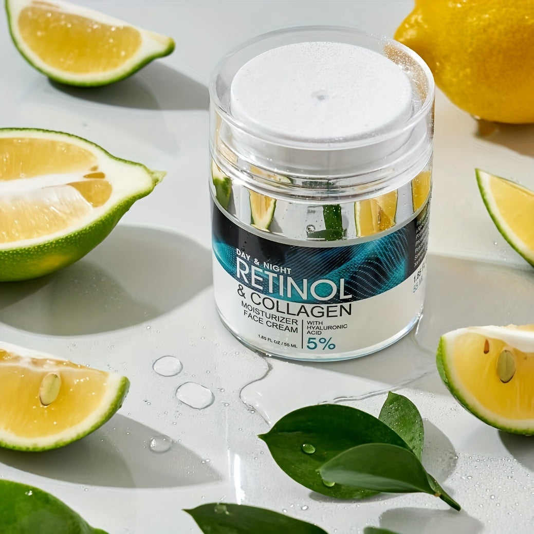 Retinol Feuchtigkeitscreme – Anti-Aging Pflege mit Kollagen & Hyaluronsäure