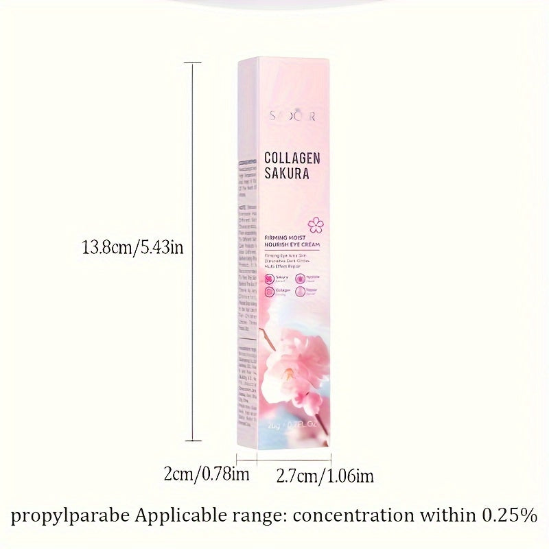 Sakura Collagen Augencreme – Sanfte Pflege für eine frische Augenpartie