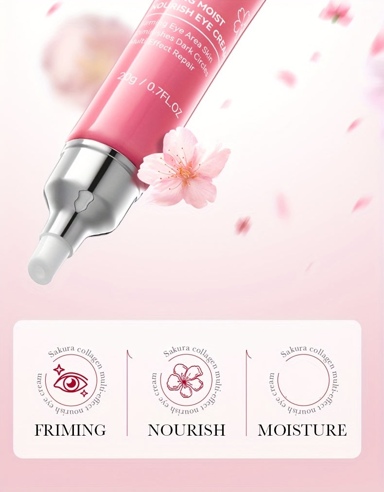 Sakura Collagen Augencreme – Sanfte Pflege für eine frische Augenpartie