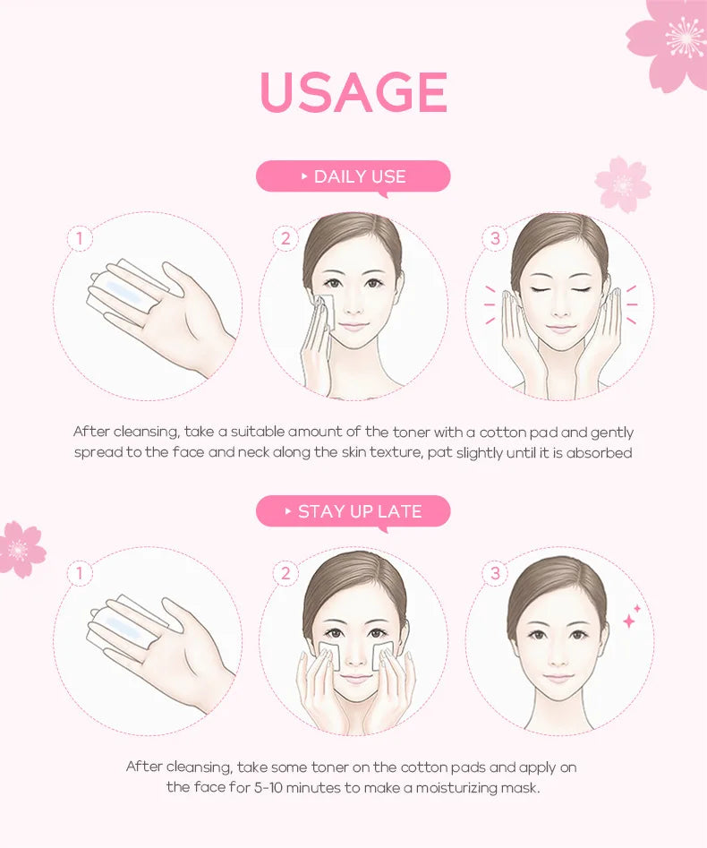 Sakura Hydrating Toner – Feuchtigkeit & frisches Hautgefühl