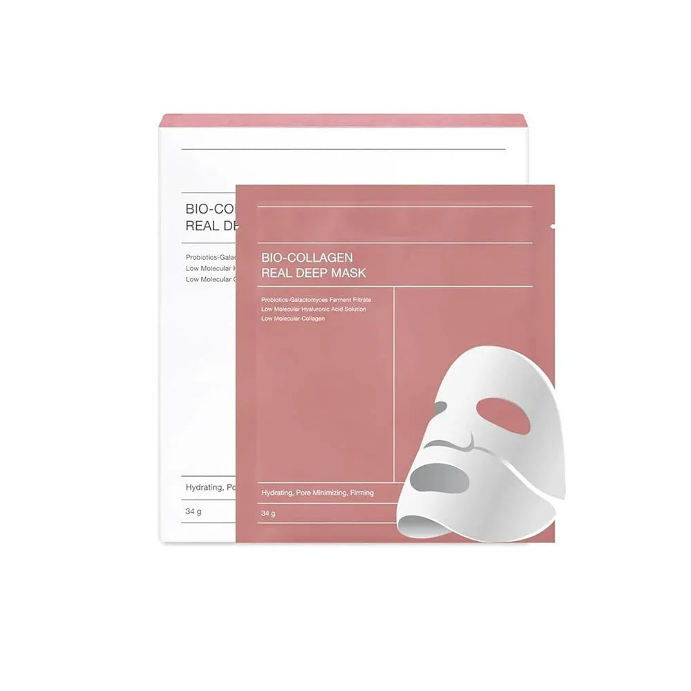 Bio-Collagen Hydrogel Maske – Intensiv Feuchtigkeit & Glow | Straffende Soft-Gel Maske für glatte, frische Haut
