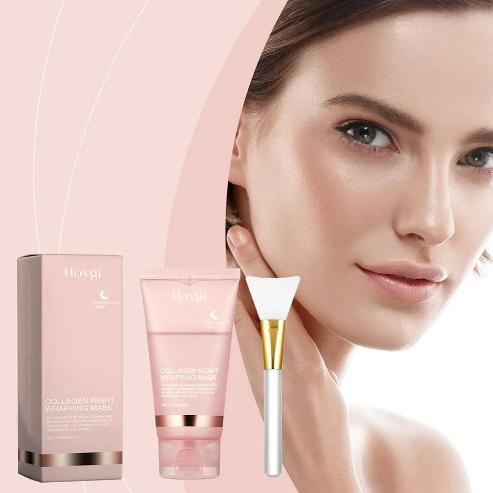 Frische, glattere Haut nach Collagen Peel-Off Maske