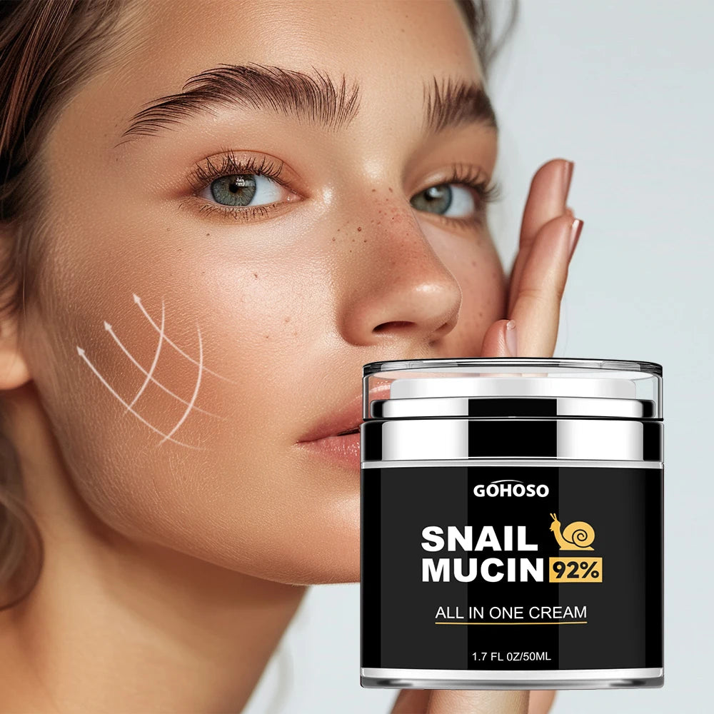 Snail Mucin Gesichtscreme – Intensive Feuchtigkeit & strahlender Teint