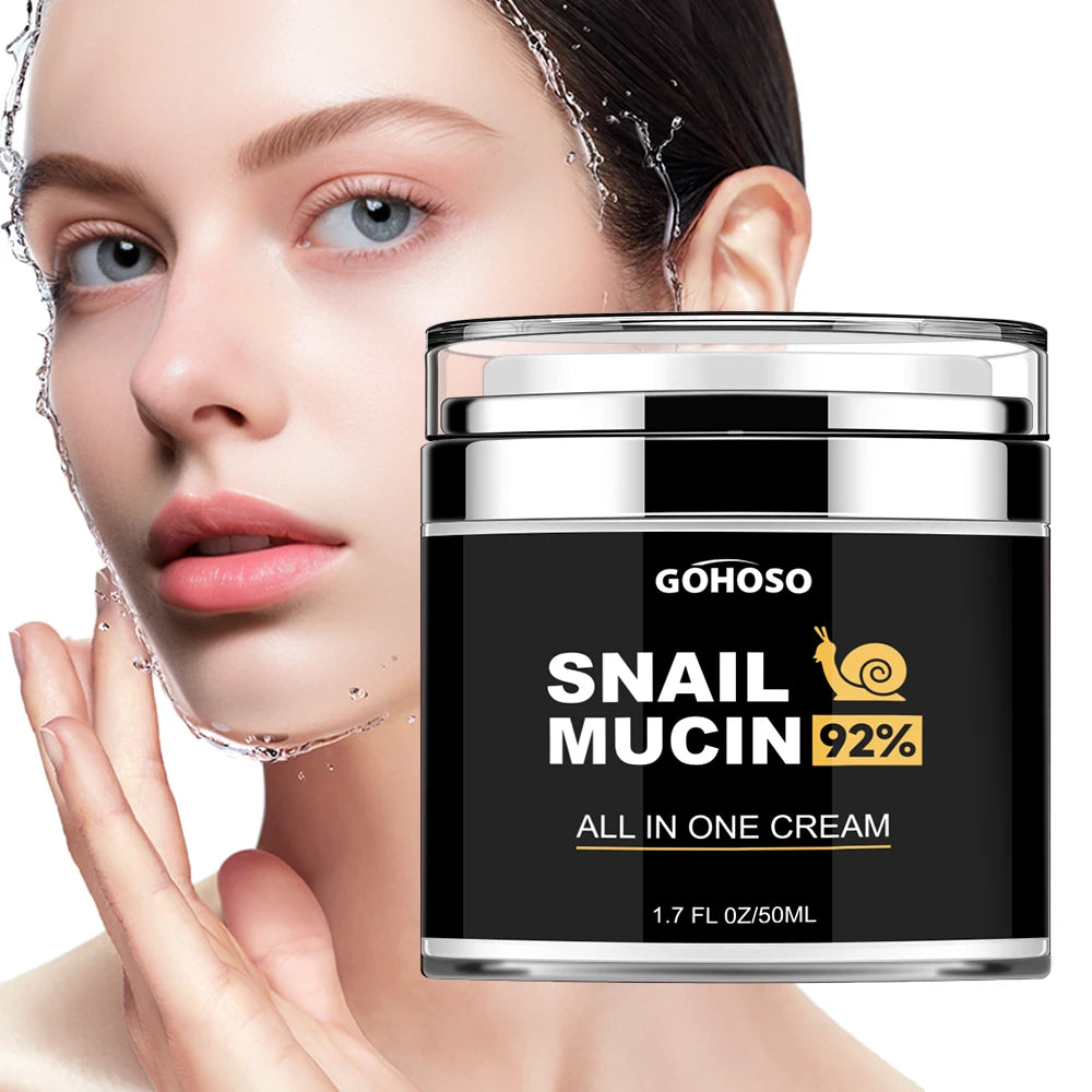 Snail Mucin Gesichtscreme – Intensive Feuchtigkeit & strahlender Teint