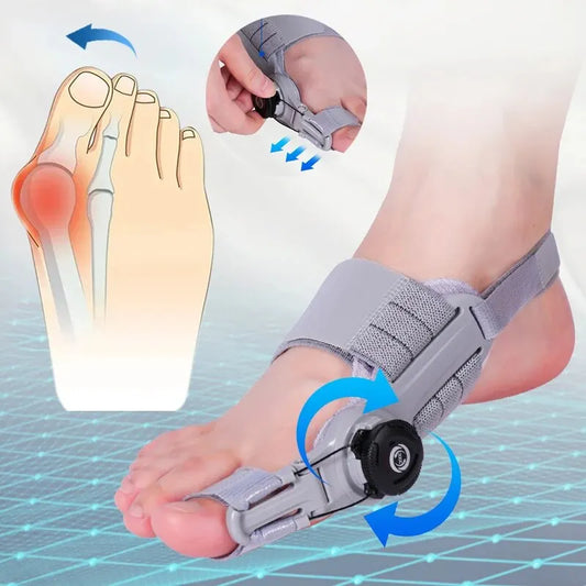 ✨ Bunion Corrector – Verstellbarer Zehenspreizer & Fuß-Aligner für angenehmen Tragekomfort (Unisex)