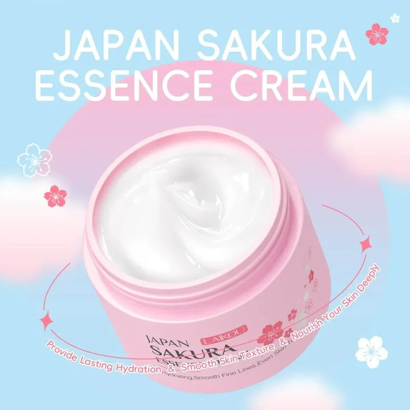Sakura Face Cream – Leichte Feuchtigkeitspflege mit Kirschblüten-Extrakt