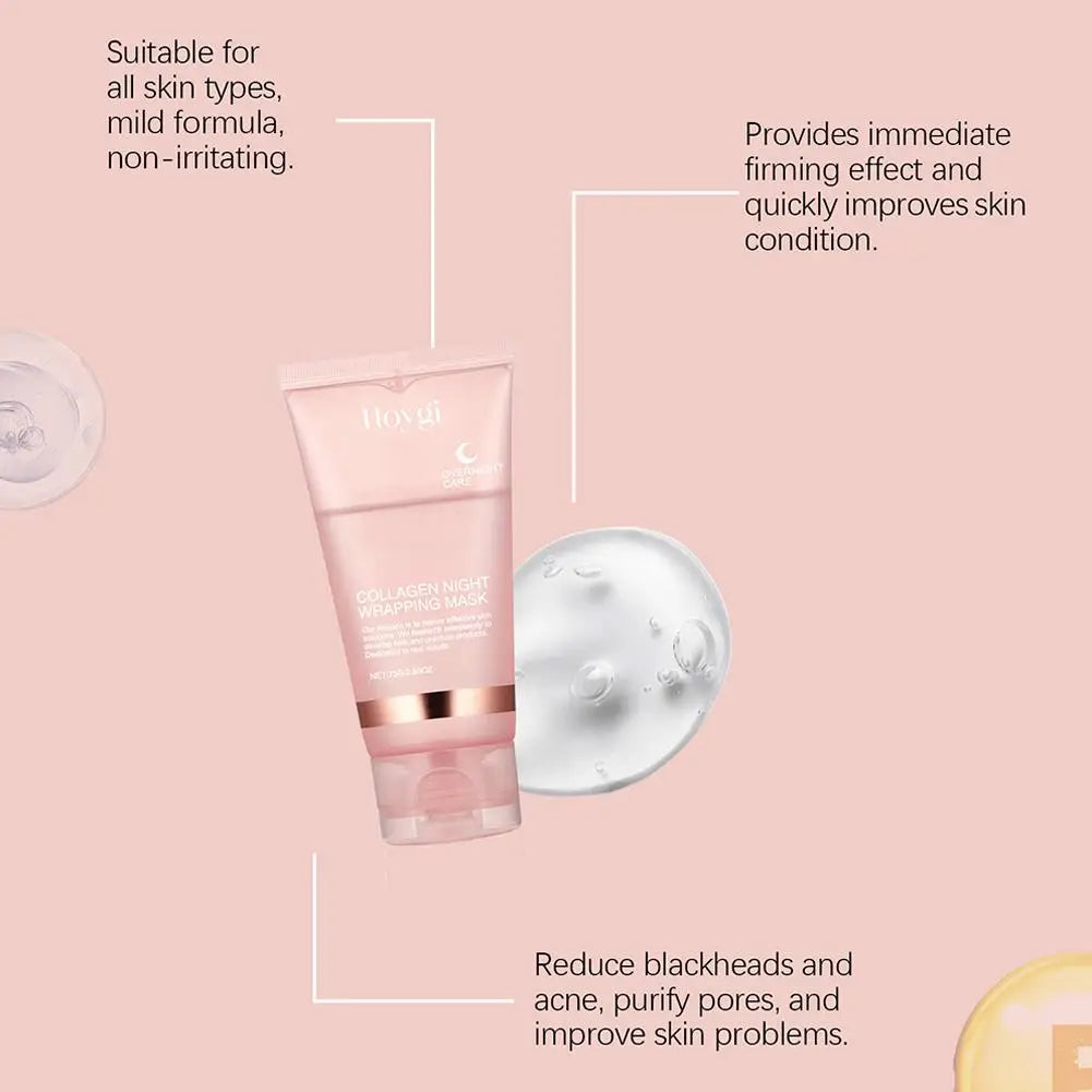 Feuchtigkeitsspendende Peel-Off Maske – Collagen Formel