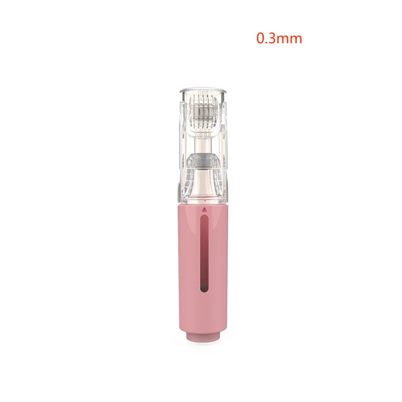 Derma Roller mit Titannadeln – Haut straffen, Lippen & Bart pflegen | 0,2 mm & 0,3 mm