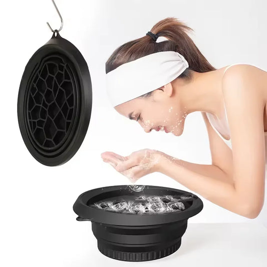 Faltbare Ice Facial Bowl – Kältebecken für Gesicht & Hautpflege