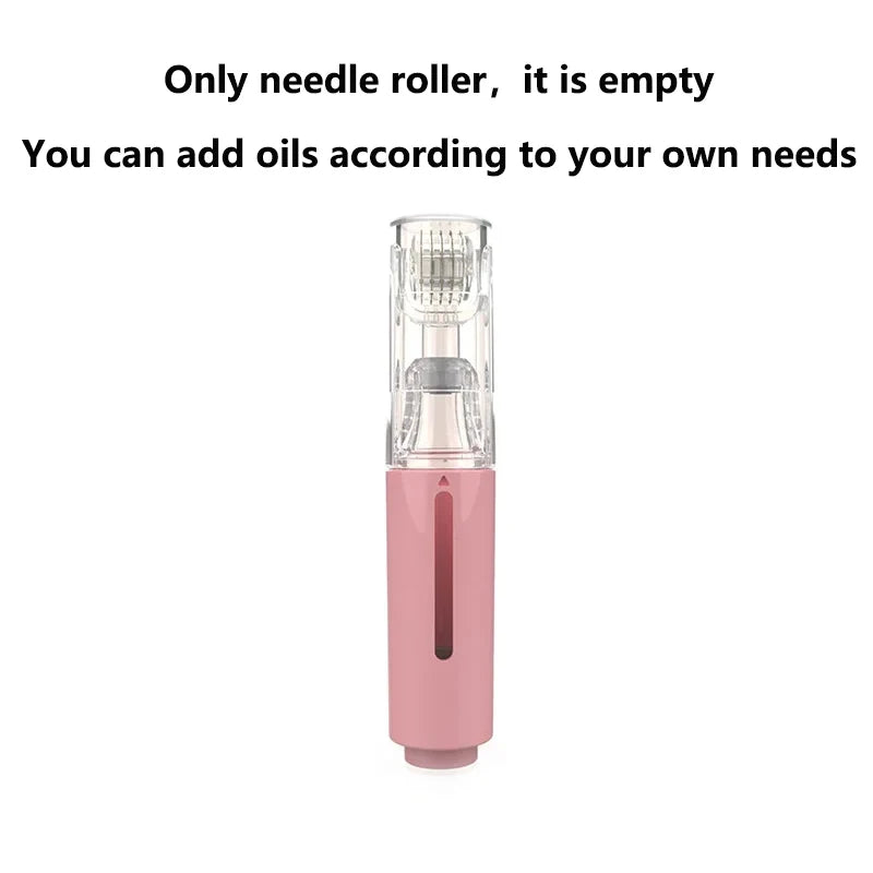 Derma Roller mit Titannadeln – Haut straffen, Lippen & Bart pflegen | 0,2 mm & 0,3 mm