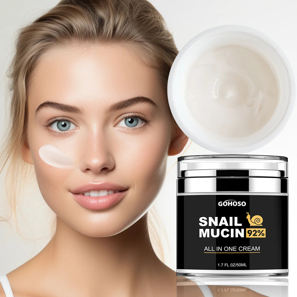 Snail Mucin Gesichtscreme – Intensive Feuchtigkeit & strahlender Teint