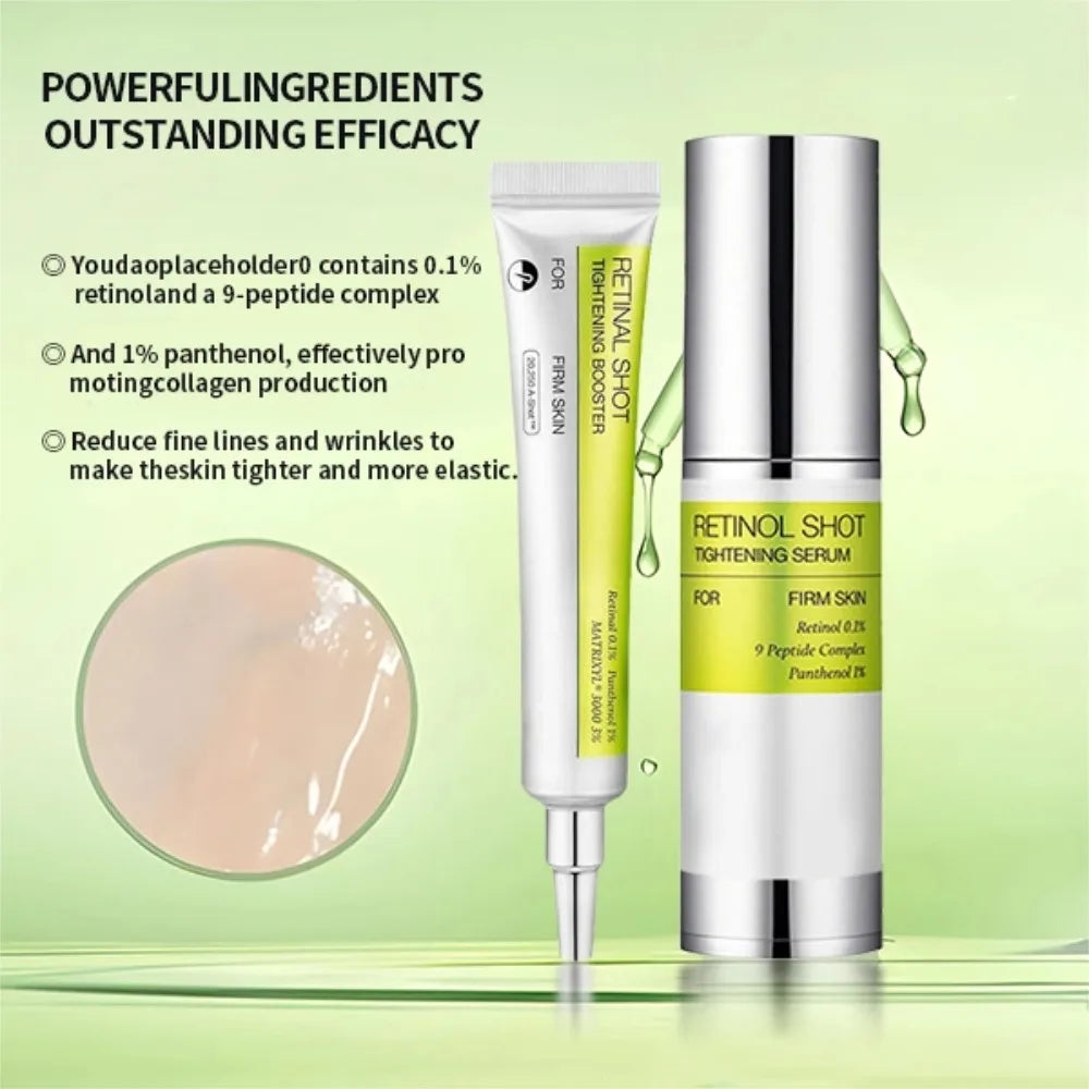 Retinol Serum – Anti-Aging Booster mit Peptiden & Niacinamid