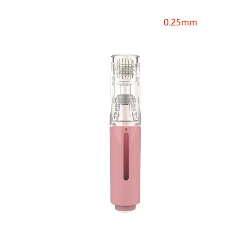 Derma Roller mit Titannadeln – Haut straffen, Lippen & Bart pflegen | 0,2 mm & 0,3 mm