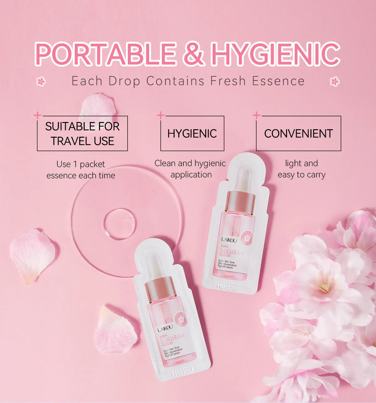 Sakura Brightening Serum – Leichte Pflege für einen frischen Glow