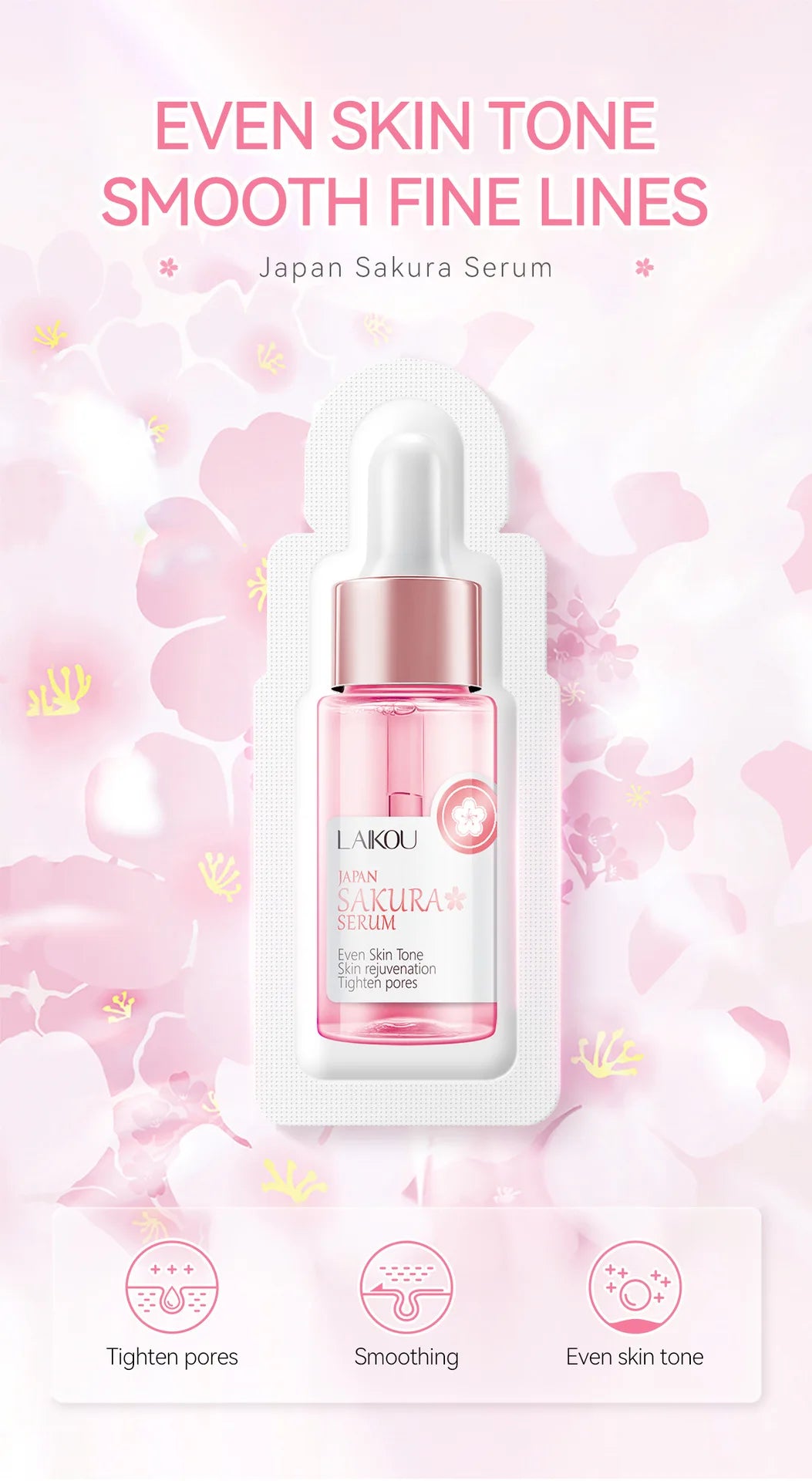 Sakura Brightening Serum – Leichte Pflege für einen frischen Glow
