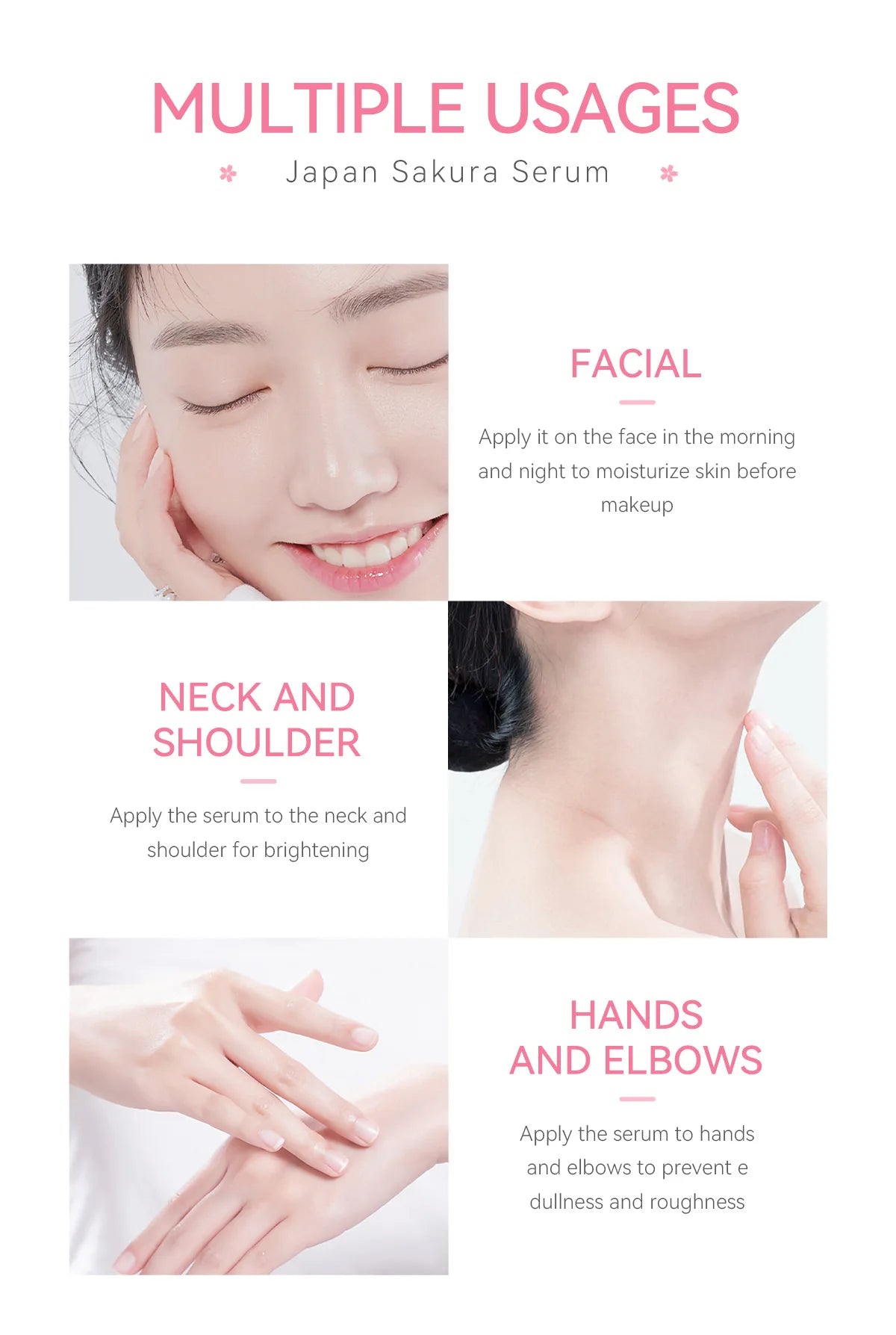 Sakura Brightening Serum – Leichte Pflege für einen frischen Glow