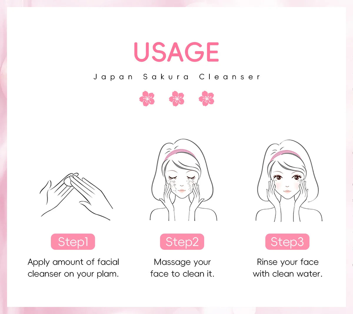 Sakura Gentle Cleanser – Sanfte Reinigung für ein frisches Hautgefühl