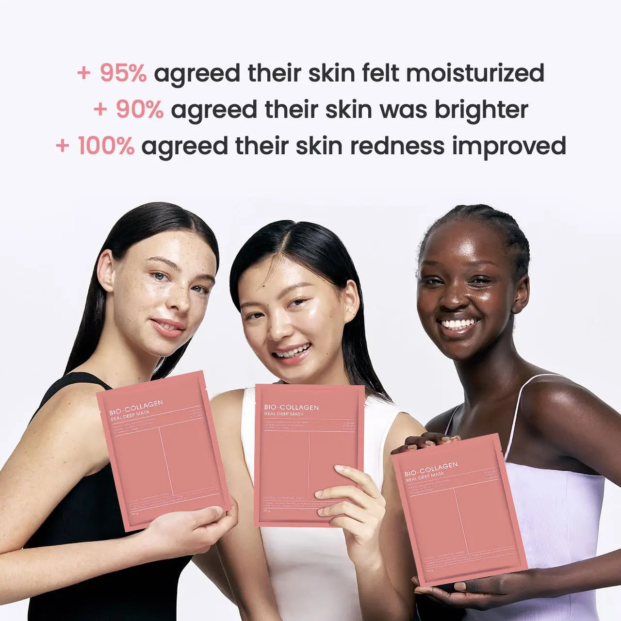 Bio-Collagen Hydrogel Maske – Intensiv Feuchtigkeit & Glow | Straffende Soft-Gel Maske für glatte, frische Haut