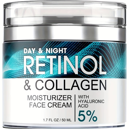 Retinol Feuchtigkeitscreme – Anti-Aging Pflege mit Kollagen & Hyaluronsäure