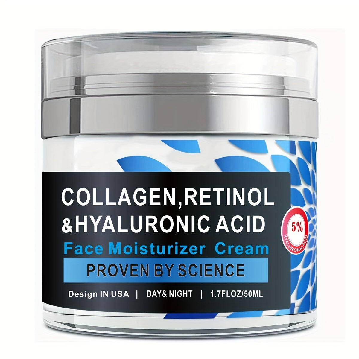 Retinol Feuchtigkeitscreme – Anti-Aging Pflege mit Kollagen & Hyaluronsäure