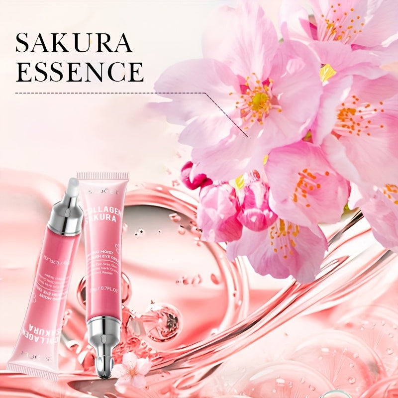 Sakura Collagen Augencreme – Sanfte Pflege für eine frische Augenpartie