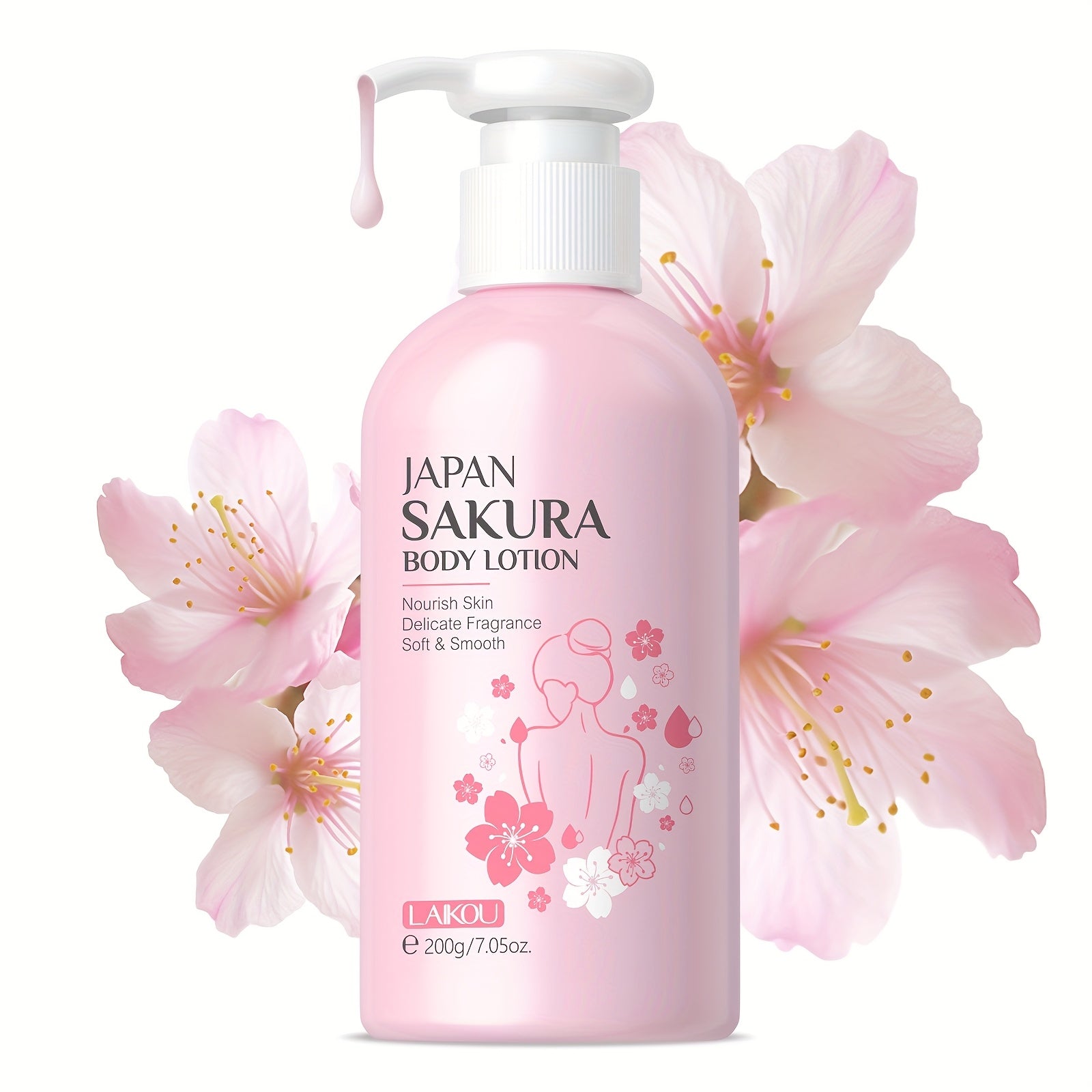 Sakura Körperlotion – Sanfte Pflege mit Kirschblüten-Duft