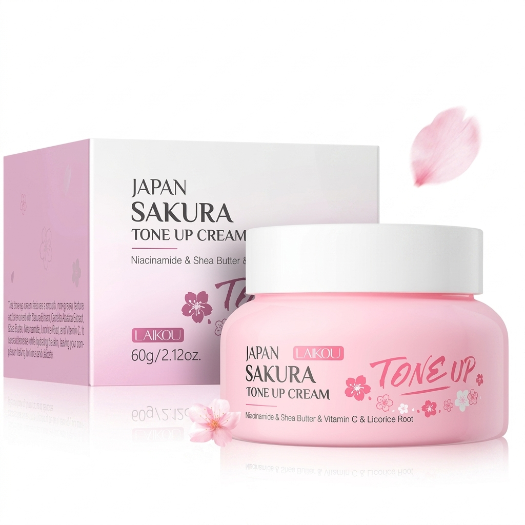Sakura Glow Tone-Up Cream - Hero Shot