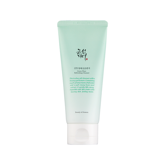 Beauty of Joseon Green Plum Refreshing Cleanser 100ml – gentle pH-balanced Korean gel cleanser
